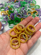 Load image into Gallery viewer, Honey Jade Rings
