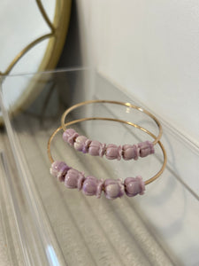 Crown Flower Bangle