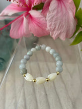 Load image into Gallery viewer, Burma Jade with Pikake