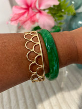 Load image into Gallery viewer, Green Apple Jade Bracelet