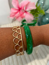 Load image into Gallery viewer, Green Apple Jade Bracelet