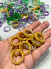 Load image into Gallery viewer, Honey Jade Rings