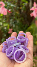 Load image into Gallery viewer, Lavender Jade Rings