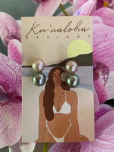 Load image into Gallery viewer, Pi’ikoi double stud earrings