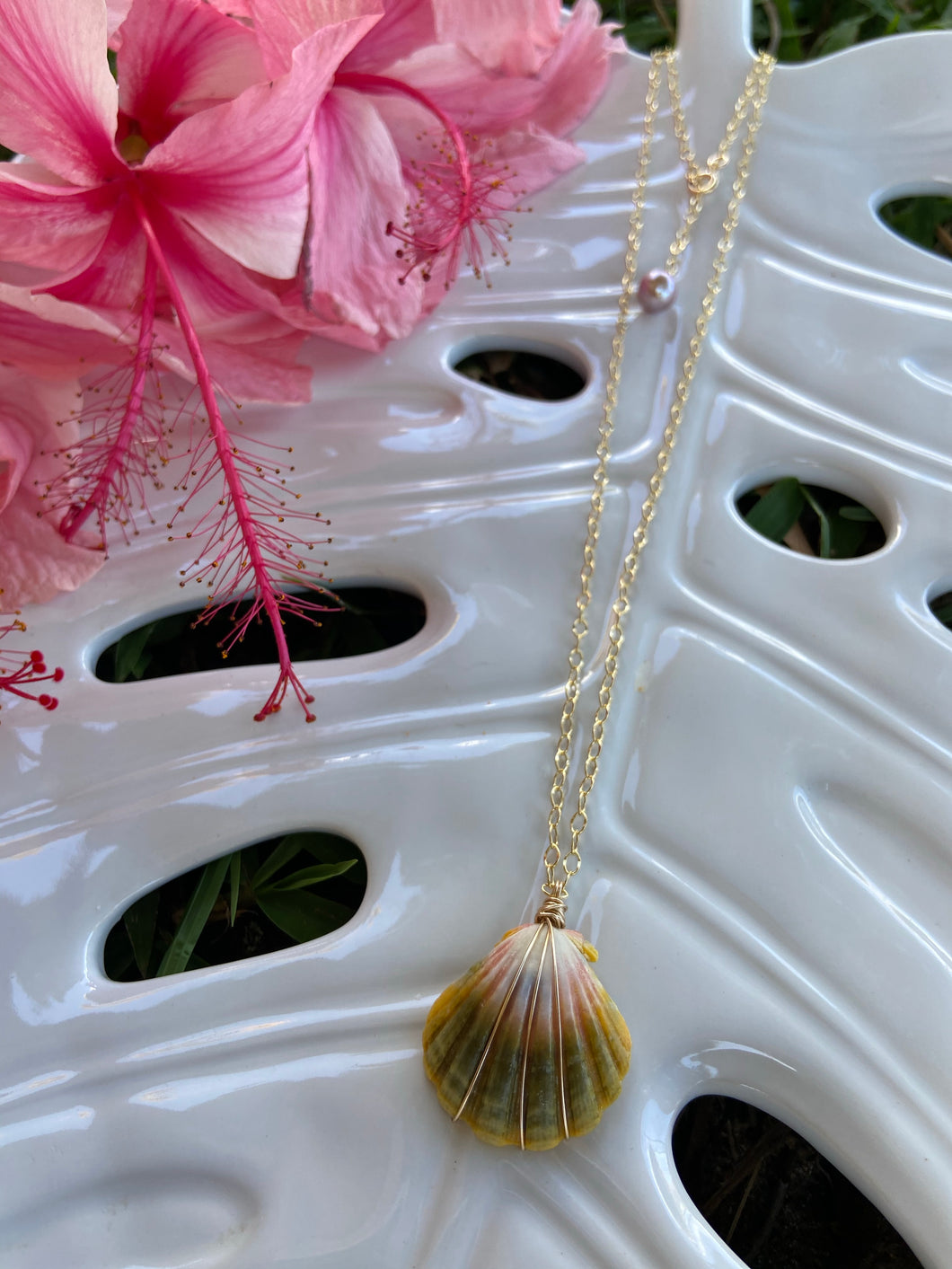 Sunrise Shell Necklace