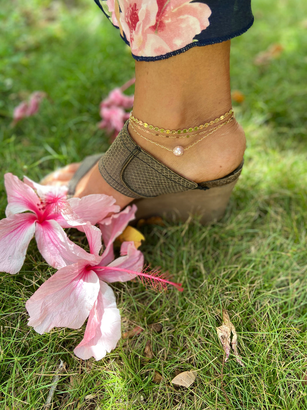 Tahiti anklet