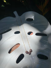 Load image into Gallery viewer, Fireball Edison pearl necklace