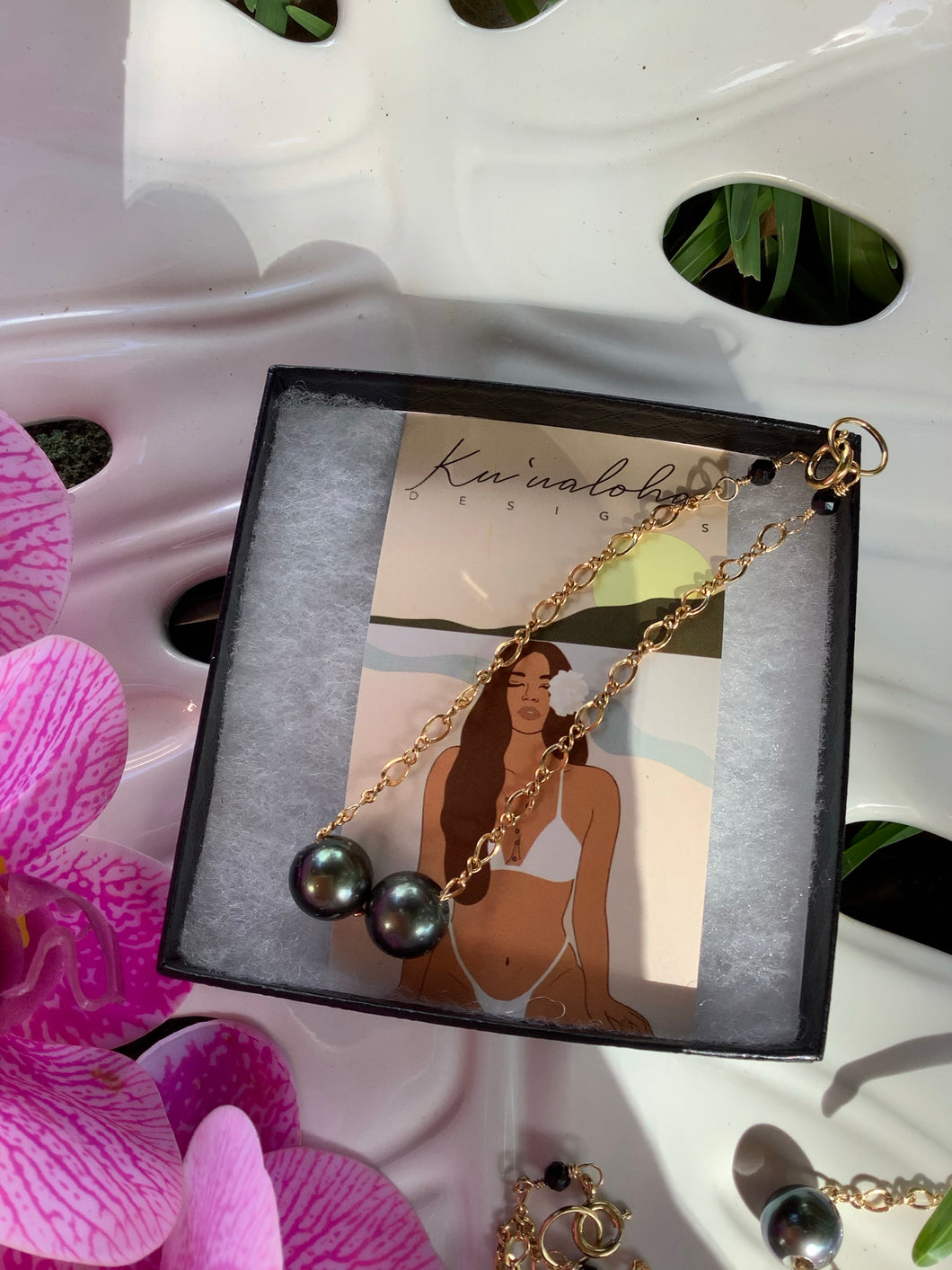 Tahitian pearl bracelets