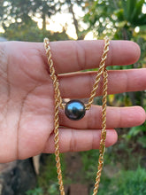Load image into Gallery viewer, 16” Luxe 12mm premium Tahitian Pearl