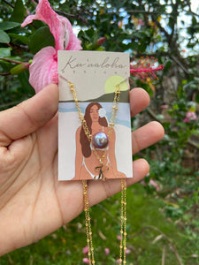 Makenna necklace with Edison pearl