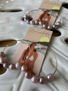 Kawela Hoop Earrings