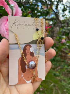 Makenna necklace with Edison pearl