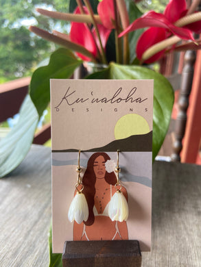 MOP Pikake Earrings