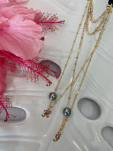 Load image into Gallery viewer, Marley Rose Tahitian Pearl Necklace