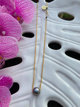 Load image into Gallery viewer, Tahitian pearl necklaces on double rope chain