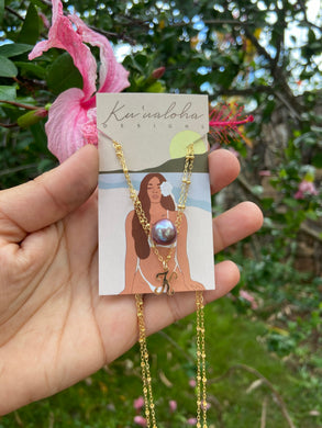 Makenna necklace with Edison pearl