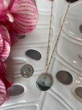 Load image into Gallery viewer, Jade Necklace (two tone)