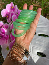 Load image into Gallery viewer, Light Green Jade Baby Bracelet
