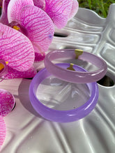Load image into Gallery viewer, Lavender/Lilac Jade Bracelets 71/2