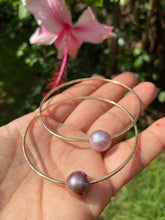 Load image into Gallery viewer, Edison Pearl Bangles Size 71/2