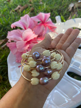 Load image into Gallery viewer, Malina Bangle with Edison Pearl