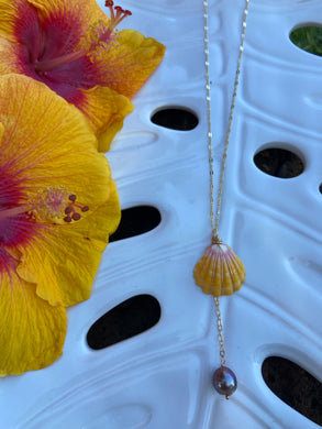 Sunrise Shell necklace