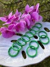 Load image into Gallery viewer, Dark Green Jade Baby Bracelet