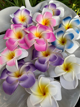 Load image into Gallery viewer, Double Plumeria Hair Clips