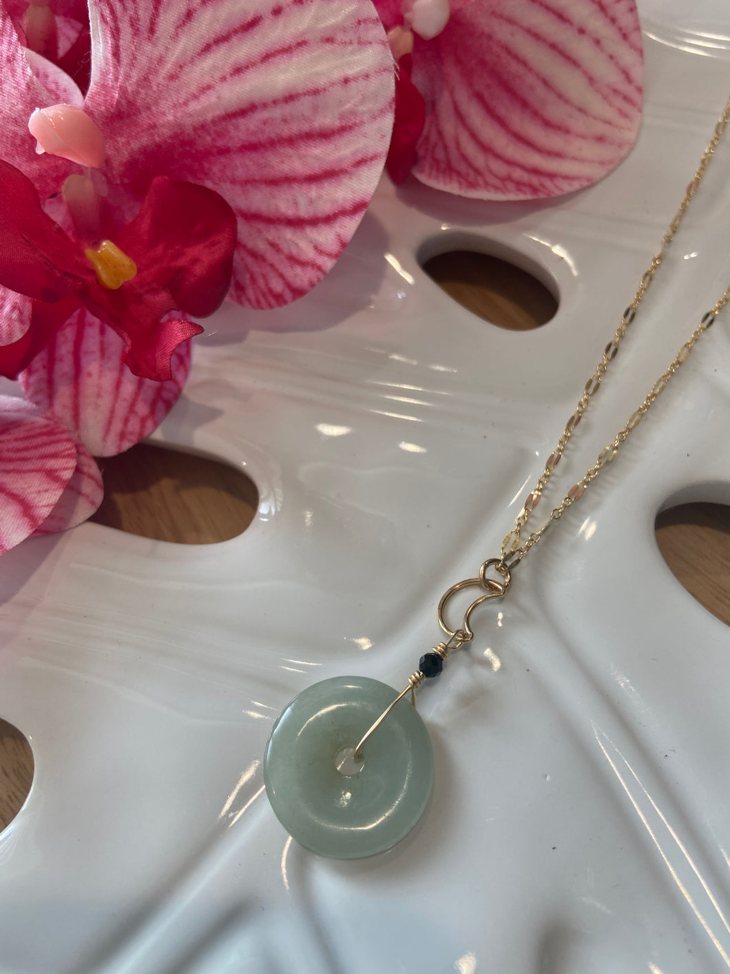 Moonstone necklace