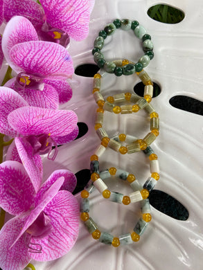 Jade bracelets