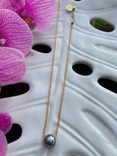 Load image into Gallery viewer, Tahitian pearl necklaces on double rope chain