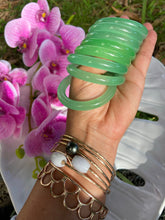 Load image into Gallery viewer, Light Green Jade Baby Bracelet