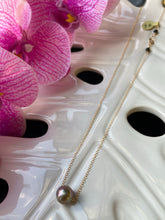Load image into Gallery viewer, 10mm Tahitian pearl floating necklaces