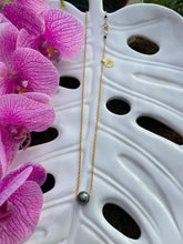 Load image into Gallery viewer, Tahitian pearl necklaces on double rope chain