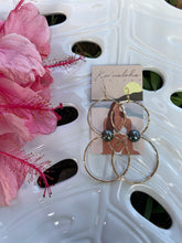 Load image into Gallery viewer, Alyssa Double Hoop Earrings