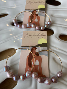 Kawela Hoop Earrings