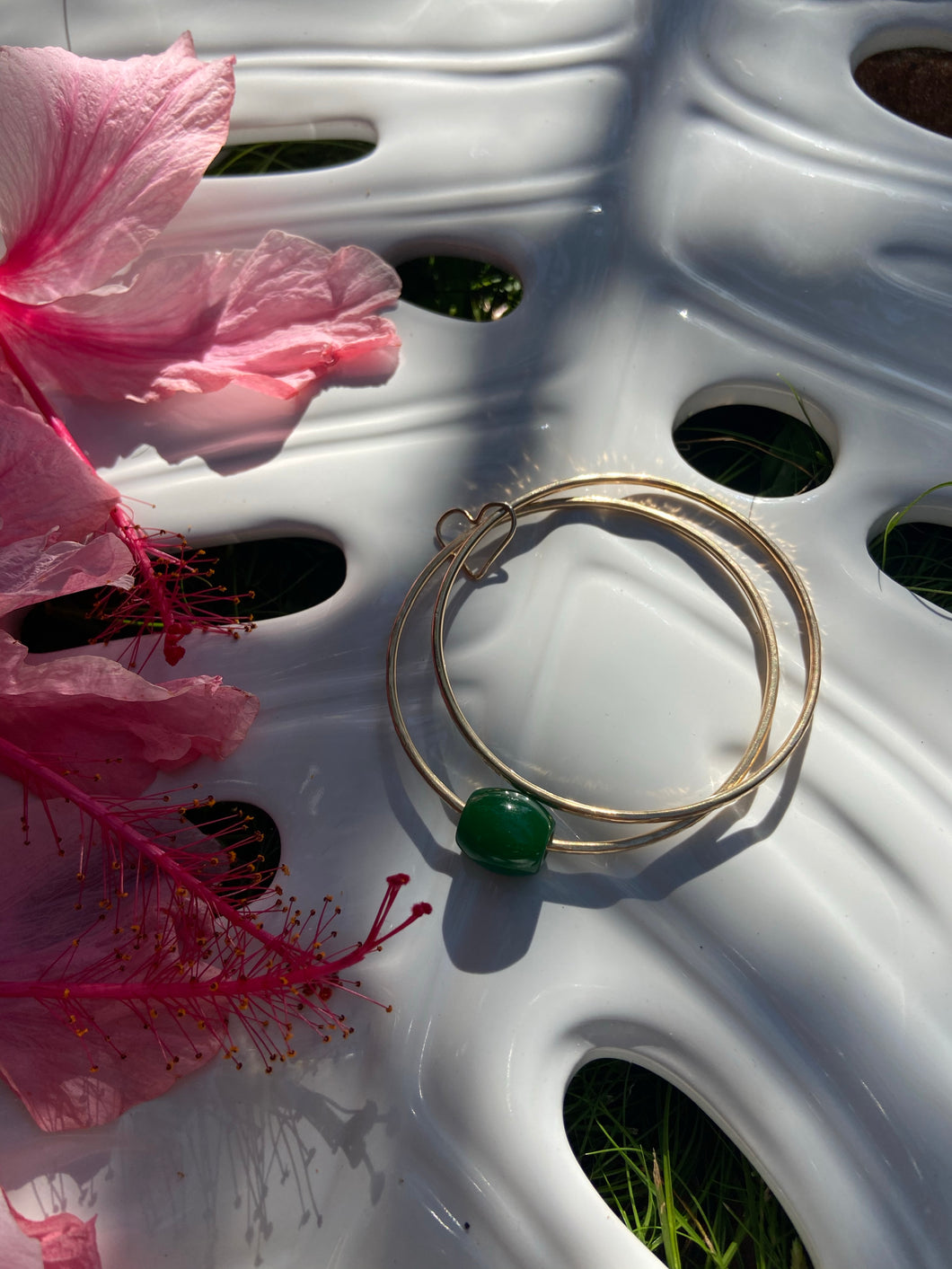 Leimana Double Jade Bracelet