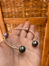 Load image into Gallery viewer, Tahitian/Edison pearl cuff