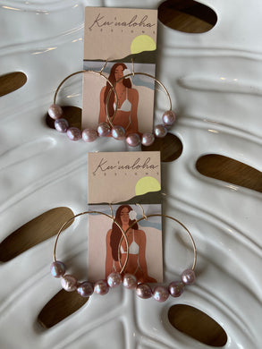 Kawela Hoop Earrings
