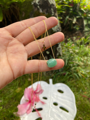 Pule Necklace with Jade