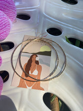 Load image into Gallery viewer, 100mm Hoop earrings