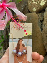 Load image into Gallery viewer, Fireball Edison pearl necklace