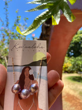 Load image into Gallery viewer, Fireball Edison pearl necklace