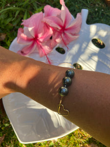 Three Tahitian Pearl Bangle 12g