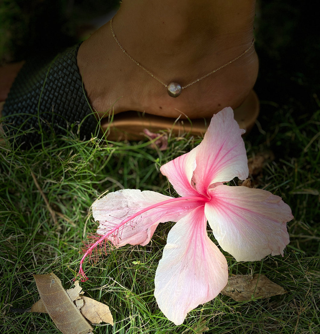 Edison pearl anklet