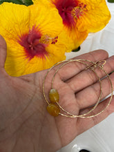 Load image into Gallery viewer, Vintage Jade Hoops