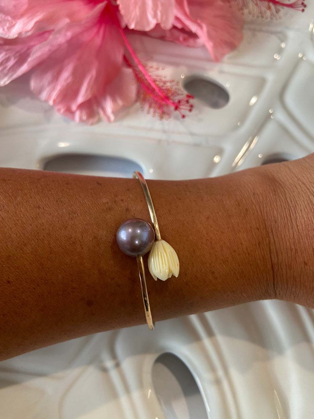 Malina Bypass Cuff Bracelet