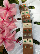 Load image into Gallery viewer, Green Jade Stud Earrings