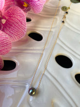 Load image into Gallery viewer, 10mm Tahitian pearl floating necklaces