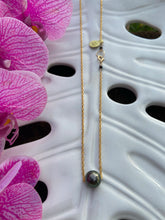 Load image into Gallery viewer, Tahitian pearl necklaces on double rope chain